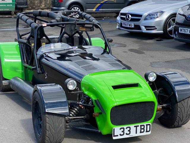 Caterham Seven 2.3 SADEV SEQUENTIAL DURATEC R Convertible Petrol Black/green