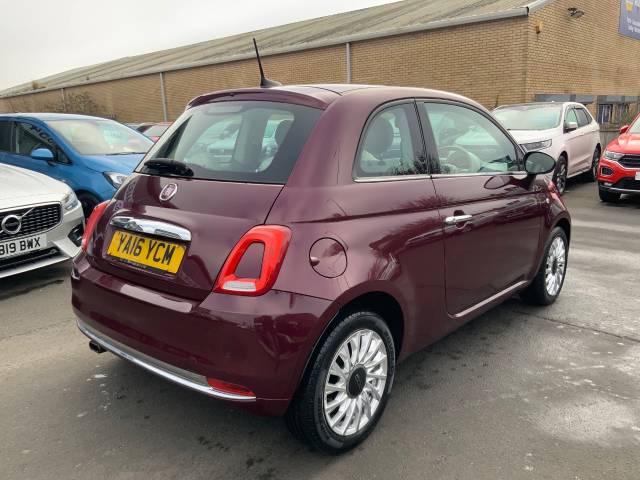 2016 Fiat 500 1.2 Lounge 3dr
