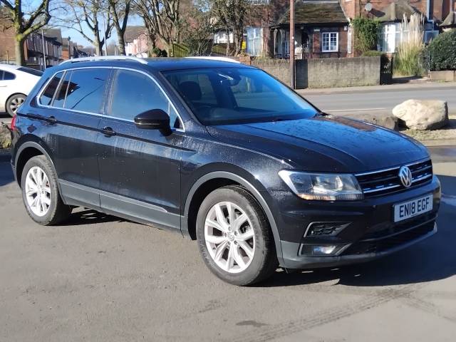 Volkswagen Tiguan 2.0 TDi 150 SE Nav 5dr Estate Diesel Black