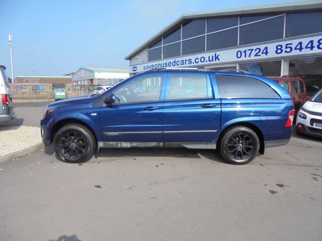 SsangYong Musso 2.2 Pick up EX 4dr Auto 4WD Pick Up Diesel Blue