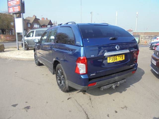 2016 SsangYong Musso 2.2 Pick up EX 4dr Auto 4WD