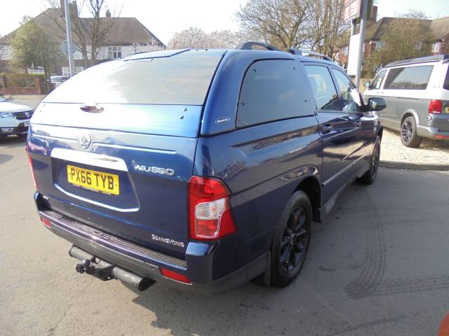 2016 SsangYong Musso 2.2 Pick up EX 4dr Auto 4WD