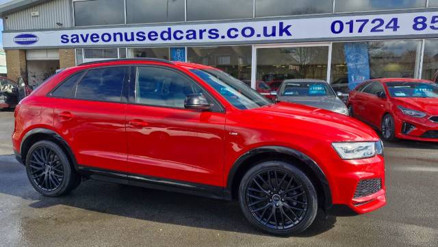 Audi Q3 2.0 TDI Black Edition 5dr Estate Diesel Red