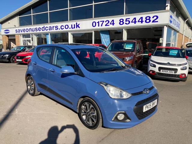 Hyundai i10 1.2 Premium SE 5dr Hatchback Petrol Blue
