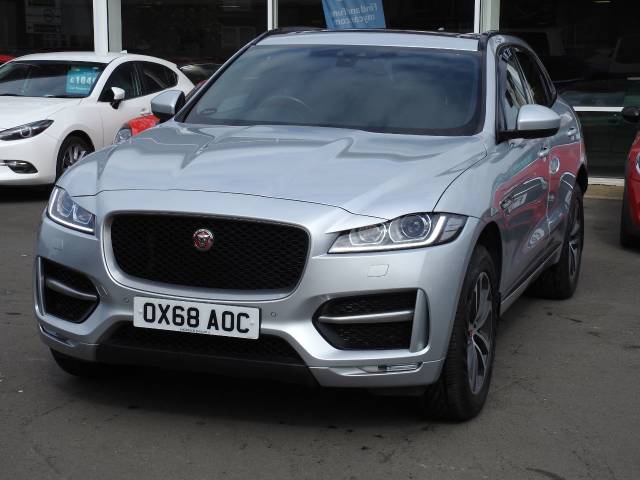 Jaguar F-Pace 2.0d [240] R-Sport 5dr Auto AWD Estate Diesel Silver