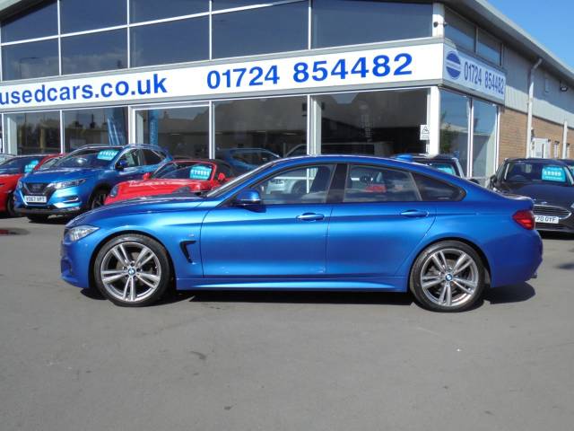 BMW 4 Series 2.0 420d [190] M Sport 5dr [Professional Media] Coupe Diesel Blue