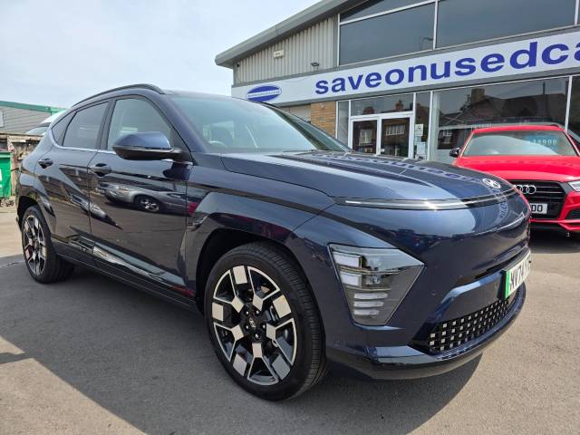 Hyundai Kona 0.0 160kW Ultimate 65kWh 5dr Auto Hatchback Electric Blue