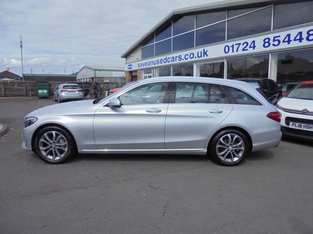 Mercedes-Benz C Class 2.1 C250 BlueTEC Sport 5dr Auto Estate Diesel Silver