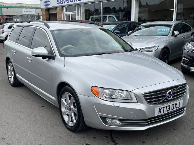 Volvo V70 1.6 D2 [115] SE Nav 5dr Powershift Estate Diesel Silver