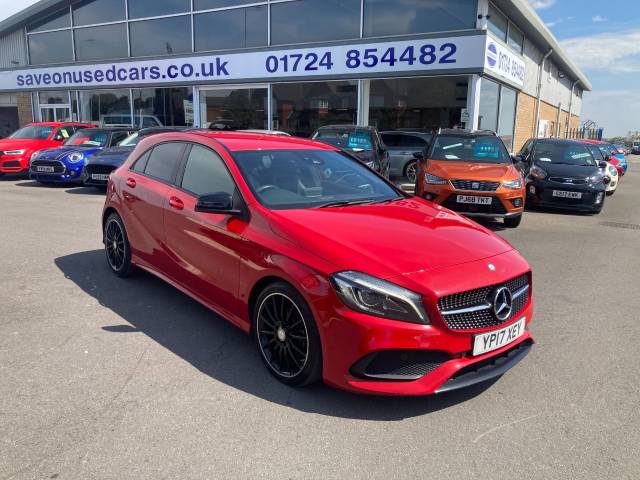 Mercedes-Benz A Class 2.1 A200d AMG Line Premium 5dr Auto Hatchback Diesel Red