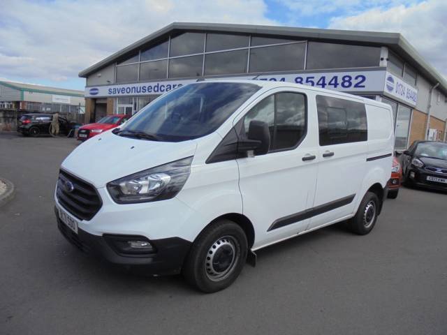 2022 Ford Transit Custom 2.0 EcoBlue 105ps Low Roof D/Cab Leader Van