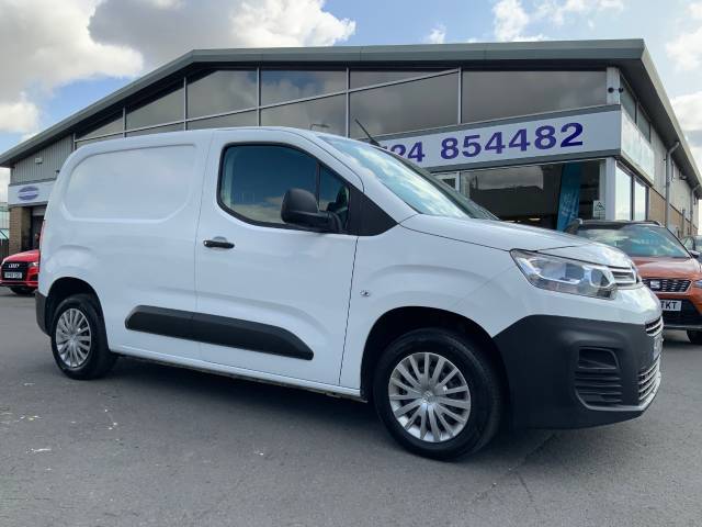 Citroen Berlingo 1.5 BlueHDi 650Kg Enterprise 75ps Panel Van Diesel White