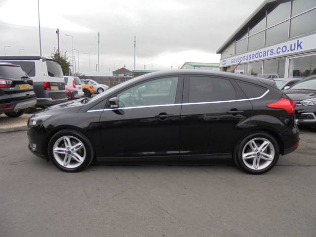 Ford Focus 1.5 TDCi 120 Titanium 5dr Hatchback Diesel Black