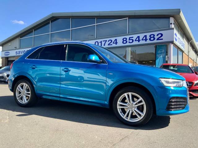 Audi Q3 2.0 TDI S Line 5dr Estate Diesel Blue