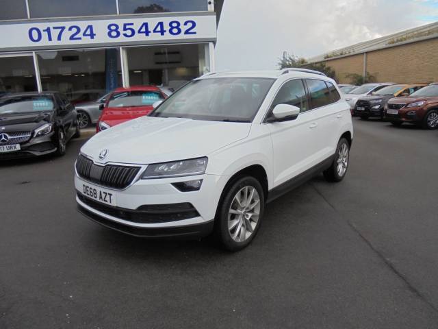 Skoda Karoq 1.6 TDI SE L 5dr Estate Diesel White