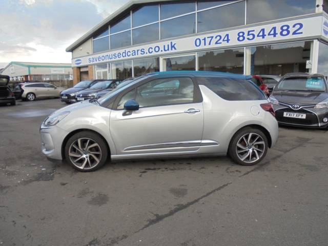 Ds Ds 3 1.6 BlueHDi 120 Prestige 2dr Convertible Diesel Silver