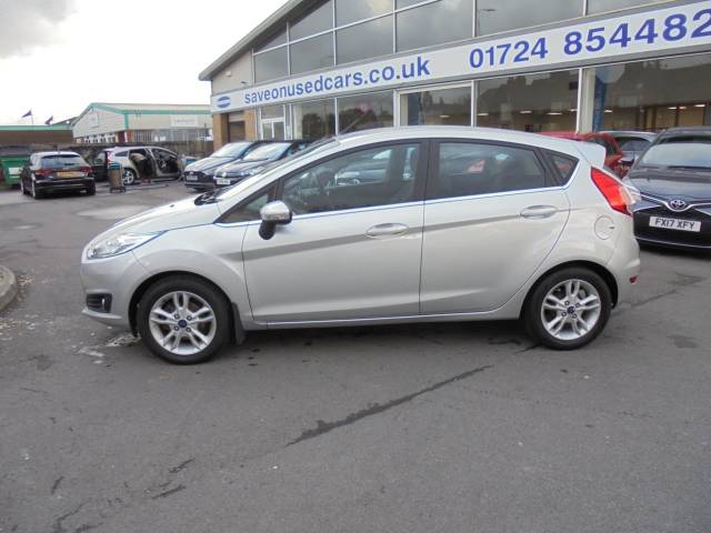 Ford Fiesta 1.0 EcoBoost Zetec 5dr Hatchback Petrol Silver