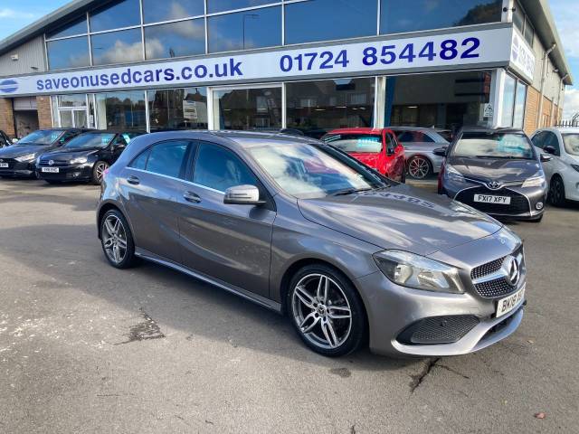 Mercedes-Benz A Class 1.5 A180d AMG Line 5dr Auto Hatchback Diesel Grey