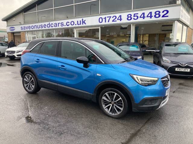 Vauxhall Crossland X 1.2T [130] Elite Nav 5dr [Start Stop] Hatchback Petrol Blue
