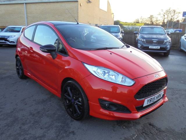2015 Ford Fiesta 1.0 EcoBoost 140 Zetec S Red 3dr