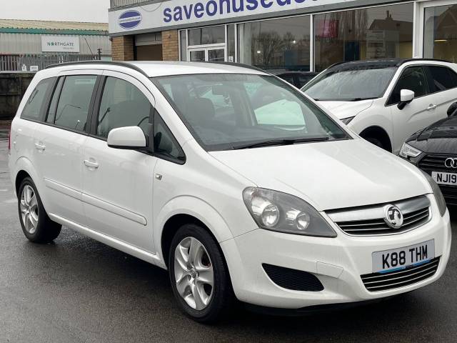 Vauxhall Zafira 1.6i [115] Exclusiv 5dr MPV Petrol White