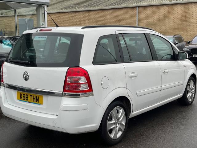 2013 Vauxhall Zafira 1.6i [115] Exclusiv 5dr