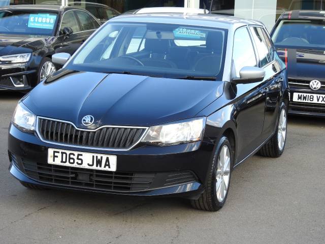 Skoda Fabia 1.0 MPI SE 5dr Hatchback Petrol Black
