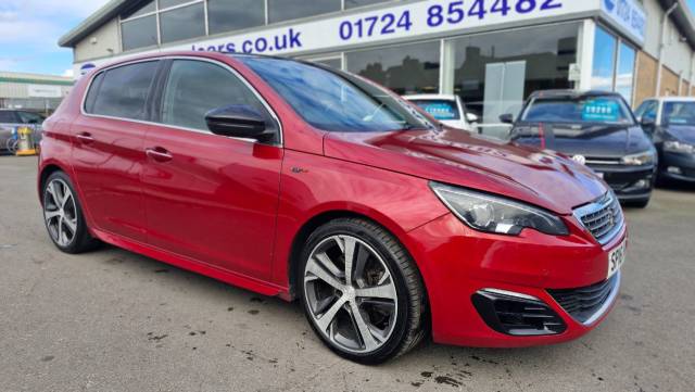 Peugeot 308 2.0 BlueHDi 180 GT 5dr EAT6 Hatchback Diesel Red
