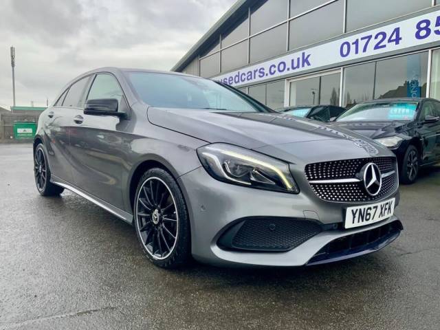 Mercedes-Benz A Class 1.5 A180d AMG Line Premium 5dr Auto Hatchback Diesel Grey
