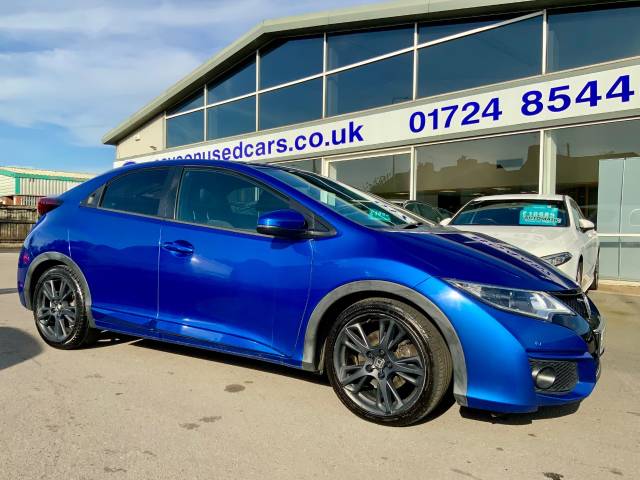Honda Civic 1.6 i-DTEC Sport 5dr [Nav] Hatchback Diesel Blue