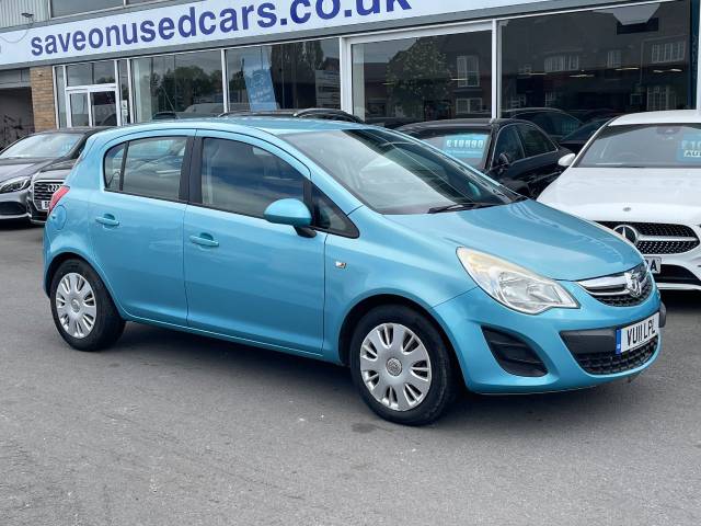 Vauxhall Corsa 1.2i 16V [85] Exclusiv 5dr [AC] Hatchback Petrol Blue
