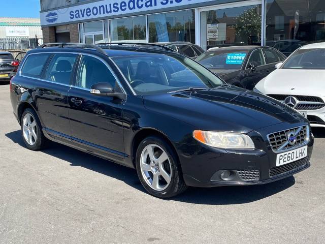 Volvo V70 2.0 D3 [163] SE 5dr Geartronic [Lthr] Estate Diesel Black