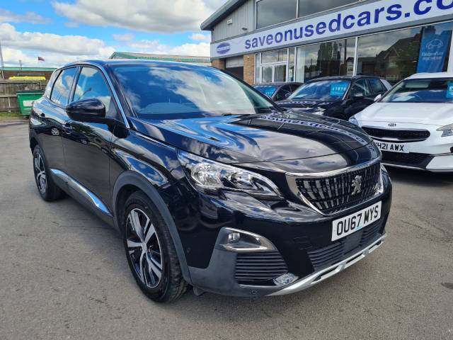 Peugeot 3008 1.6 BlueHDi 120 Allure 5dr Hatchback Diesel Black