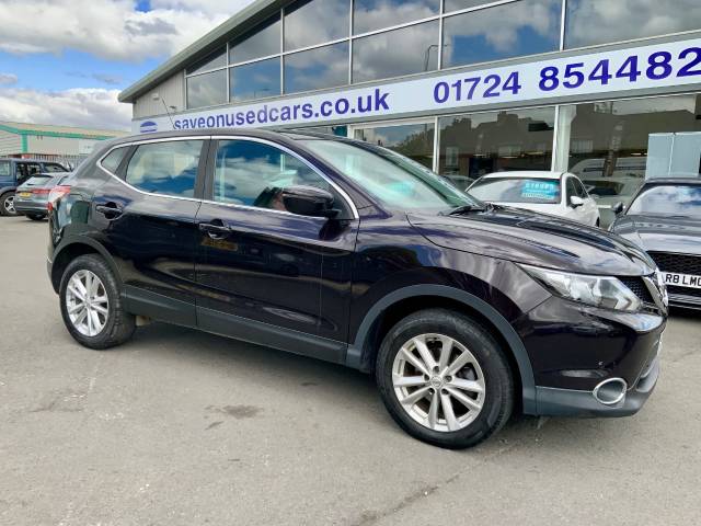 Nissan Qashqai 1.5 dCi Acenta [Smart Vision Pack] 5dr Hatchback Diesel Black