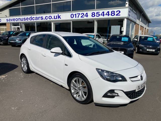 Vauxhall Astra 1.6i 16V Tech Line GT 5dr Hatchback Petrol White