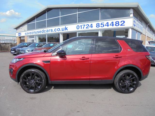 Land Rover Discovery Sport 2.0 TD4 180 HSE Black 5dr Auto Estate Diesel Red
