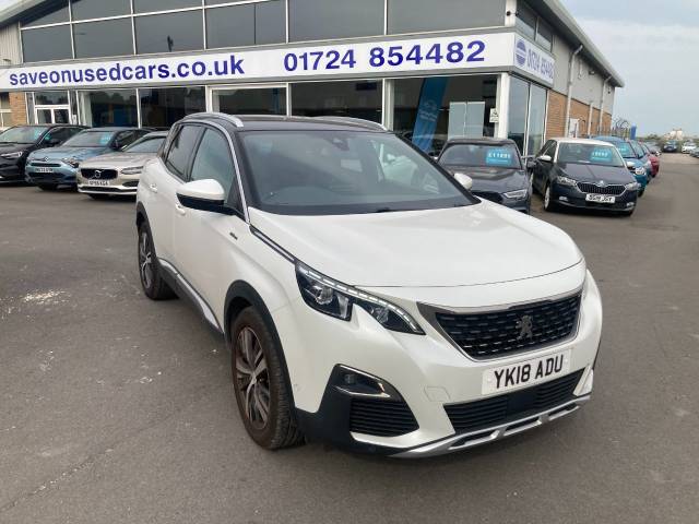 Peugeot 3008 1.6 BlueHDi 120 GT Line 5dr Hatchback Diesel White