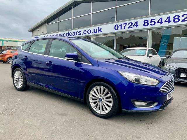 Ford Focus 1.5 TDCi 120 Titanium X 5dr Hatchback Diesel Blue