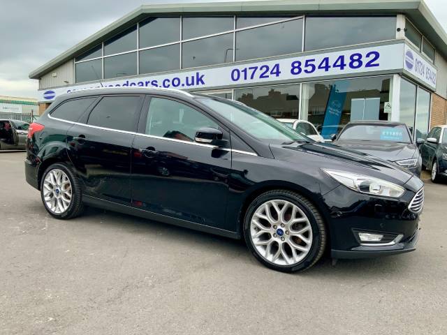 Ford Focus 1.5 TDCi 120 Titanium X 5dr Estate Diesel Black