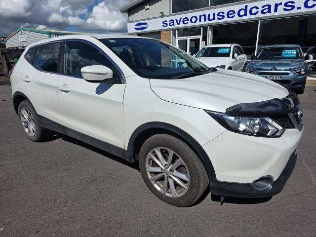 Nissan Qashqai 1.5 dCi Acenta 5dr Hatchback Diesel White