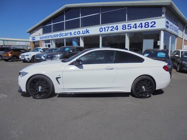 BMW 4 Series 2.0 420d M Sport 2dr Coupe Diesel White