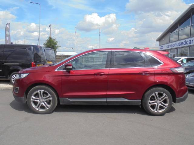 Ford Edge 2.0 TDCi 180 Titanium 5dr Estate Diesel Red