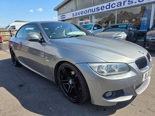 BMW 3 Series 2.0 320d M Sport 2dr Step Auto Convertible Diesel Grey