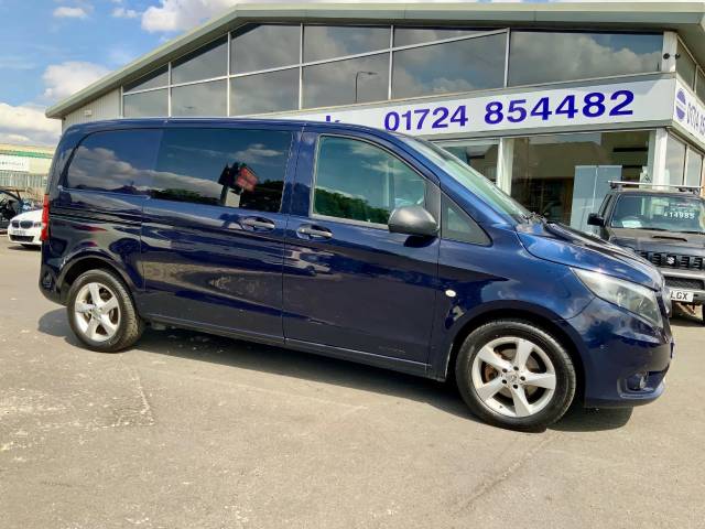 Mercedes-Benz Vito 2.1 116CDI Premium Crew Van 7G-Tronic Crew Cab Diesel Blue