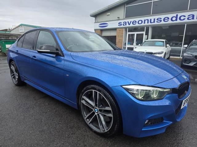 BMW 3 Series 3.0 330d xDrive M Sport Shadow Edition 4dr Step Auto Saloon Diesel Blue