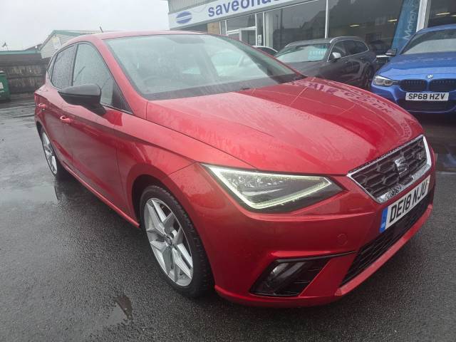 SEAT Ibiza 1.0 TSI 115 FR 5dr Hatchback Petrol Red
