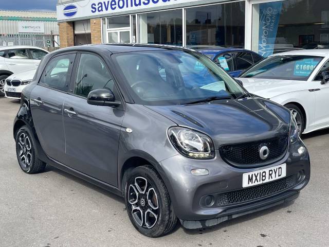 Smart Forfour 1.0 Prime Premium 5dr Auto Hatchback Petrol Black
