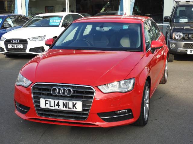 Audi A3 1.4 TFSI Sport 5dr Hatchback Petrol Red