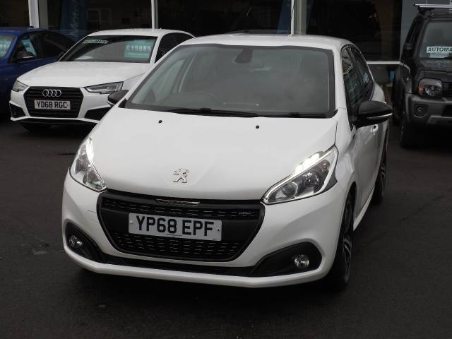 Peugeot 208 1.2 PureTech 110 GT Line 5dr EAT6 Hatchback Petrol White