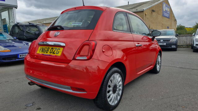 2018 Fiat 500 1.2 Lounge 3dr